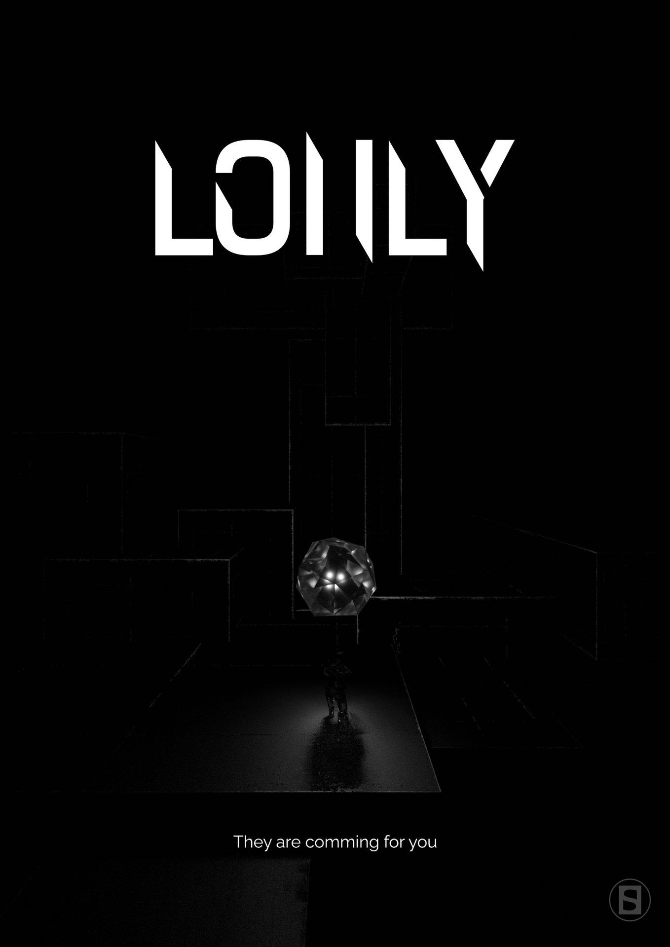 Poster mit dem Schriftzug Lonley daruf 